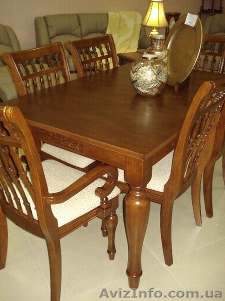 Обеденная группа дерево - <ro>Изображение</ro><ru>Изображение</ru> #1, <ru>Объявление</ru> #68820