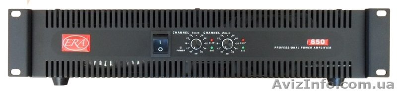 Усилитель мощности звука ERA 650 - <ro>Изображение</ro><ru>Изображение</ru> #1, <ru>Объявление</ru> #694531