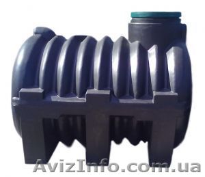 Септик пластиковый, емость для монтажа в грунт в Ровно - <ro>Изображение</ro><ru>Изображение</ru> #1, <ru>Объявление</ru> #848664