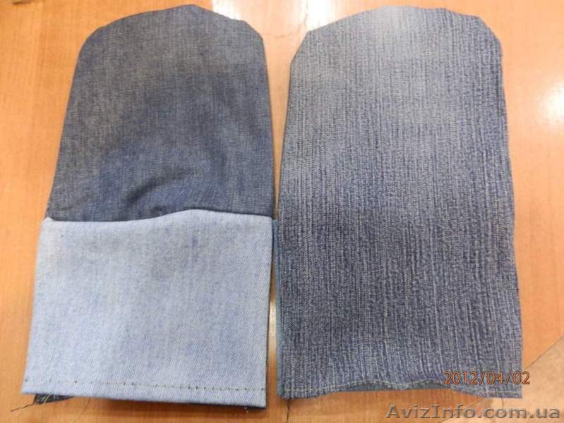 рукавиці джинс з подвійним налодоніком  - <ro>Изображение</ro><ru>Изображение</ru> #1, <ru>Объявление</ru> #877664