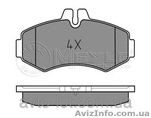 Колдодки тормозные передние M.Vito (638) 96- с-ма BOSCH - <ro>Изображение</ro><ru>Изображение</ru> #1, <ru>Объявление</ru> #1444208