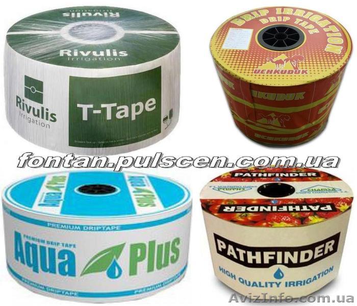 Капельна cтрічка від 50м - 3000м  крок10 20 30см  Капельная лента 6-8mil фітінги - <ro>Изображение</ro><ru>Изображение</ru> #1, <ru>Объявление</ru> #1516639