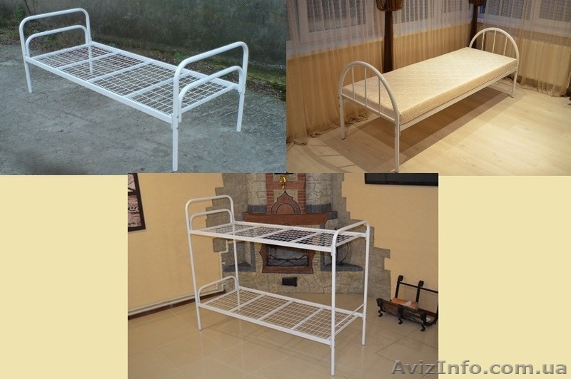 Кровати односпальные, двухъярусные. Металлическая кровать. - <ro>Изображение</ro><ru>Изображение</ru> #1, <ru>Объявление</ru> #1559742