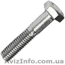 Болт DIN 931 неполная резьба оц, н/ж А2, А4, латунь. - <ro>Изображение</ro><ru>Изображение</ru> #1, <ru>Объявление</ru> #1569709