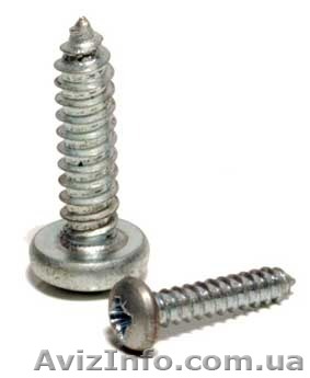 Саморез по металлу DIN 7981 с полукруглой головкой, н/ж А2, А4.  - <ro>Изображение</ro><ru>Изображение</ru> #1, <ru>Объявление</ru> #1569101