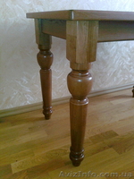 Дубовый стол с фигурными ножками  - <ro>Изображение</ro><ru>Изображение</ru> #2, <ru>Объявление</ru> #666502