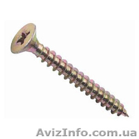 Саморез универсальный с потайной головкой 3,5х25мм - <ro>Изображение</ro><ru>Изображение</ru> #2, <ru>Объявление</ru> #1269792