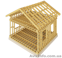 Строим, деревянный дом, двутавровая балка, клееный брус, фальш-брус, мебель - <ro>Изображение</ro><ru>Изображение</ru> #1, <ru>Объявление</ru> #1327955