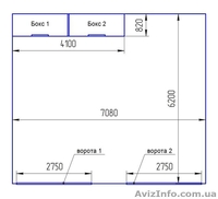 Продам гараж на 1-3 місця 7,1м х 6,2м - <ro>Изображение</ro><ru>Изображение</ru> #2, <ru>Объявление</ru> #1468019