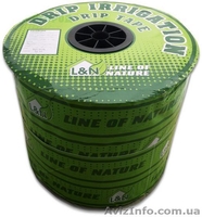 Капельна cтрічка від 50м крок 10 20 30см  Капельная лента 6-8mil фітінги - <ro>Изображение</ro><ru>Изображение</ru> #1, <ru>Объявление</ru> #1516638