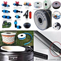 Капельна cтрічка від 50м крок 10 20 30см  Капельная лента 6-8mil фітінги - <ro>Изображение</ro><ru>Изображение</ru> #3, <ru>Объявление</ru> #1516638