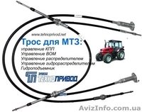 Тросы дистанционного управления; КПП,ТНВД,ГСТ,автобусов,тракторов,комбайнов,авто - <ro>Изображение</ro><ru>Изображение</ru> #7, <ru>Объявление</ru> #1539324