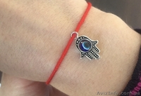 Красные нити с амулетом Рука Хамсы, Донецк - <ro>Изображение</ro><ru>Изображение</ru> #3, <ru>Объявление</ru> #1636706