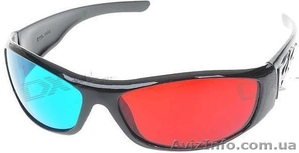 Пластиковые Анаглифные 3D очки, синий + красный - <ro>Изображение</ro><ru>Изображение</ru> #1, <ru>Объявление</ru> #98632