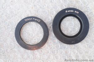 Переходники с М42 на Никон и Кенон