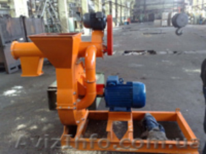 Измельчитель древесины-Молотковая дробилка;  дробилка древесины влажной- дековая