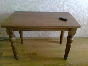 Дубовый стол с фигурными ножками  - <ro>Изображение</ro><ru>Изображение</ru> #1, <ru>Объявление</ru> #666502