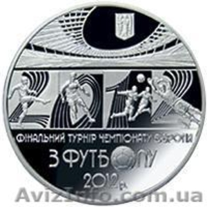 Продам Памятные монеты Украины: "Евро 2012"  - <ro>Изображение</ro><ru>Изображение</ru> #1, <ru>Объявление</ru> #788647