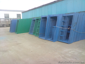 Леса строительные облегченные рамного типа