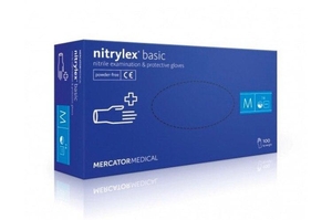 Одноразові рукавиці нітрилові та латексні