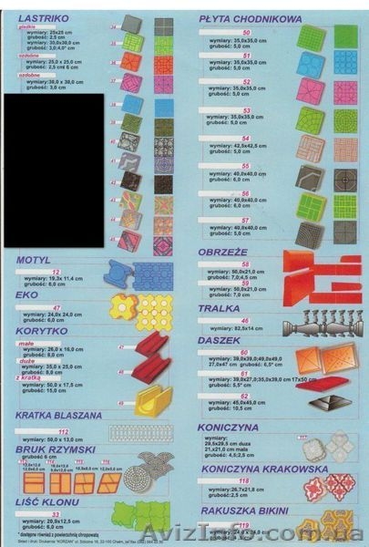 формы для изготовления в домашних условиях брусчатки и тротуарной плитки - <ro>Изображение</ro><ru>Изображение</ru> #1, <ru>Объявление</ru> #252477