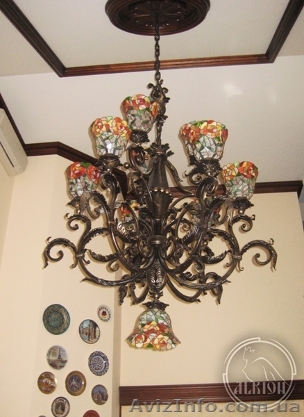 Витражные лампы, люстры - <ro>Изображение</ro><ru>Изображение</ru> #2, <ru>Объявление</ru> #449280