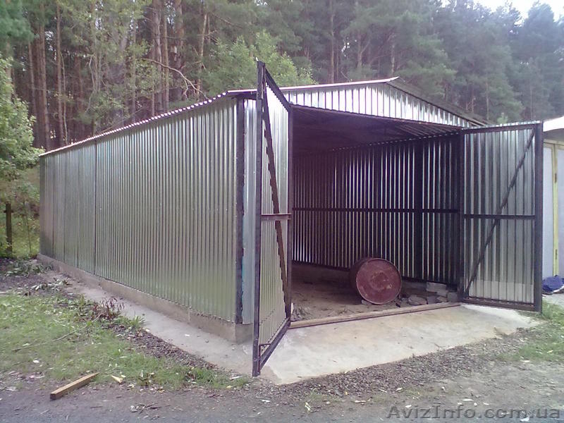 Гаражі металеві розбірні,автонавіси,торгові кіоскі,дачні будинкі. - <ro>Изображение</ro><ru>Изображение</ru> #1, <ru>Объявление</ru> #822846