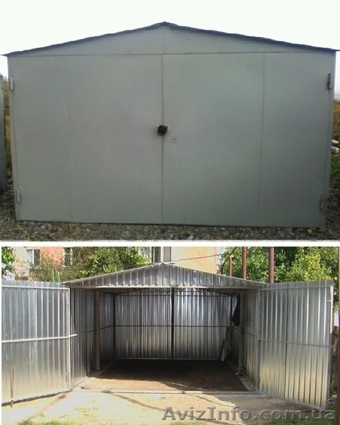 каркасный,сборно-разборной металлический гараж - <ro>Изображение</ro><ru>Изображение</ru> #1, <ru>Объявление</ru> #807612