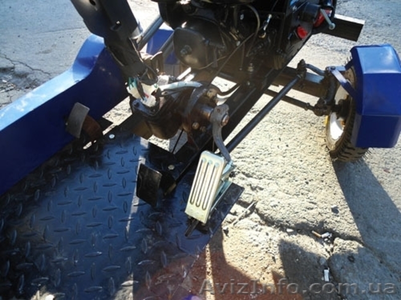 Минитрактор из мотоблока Заря электростартер гидравлика - <ro>Изображение</ro><ru>Изображение</ru> #2, <ru>Объявление</ru> #964525