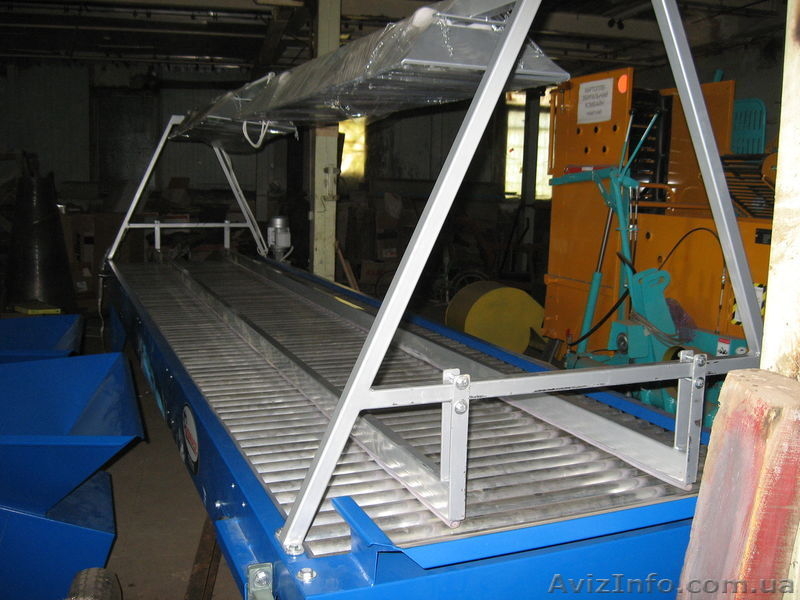 Инспекционный роликовый стол для сортировки картофеля, лука и корнепло - <ro>Изображение</ro><ru>Изображение</ru> #2, <ru>Объявление</ru> #957793