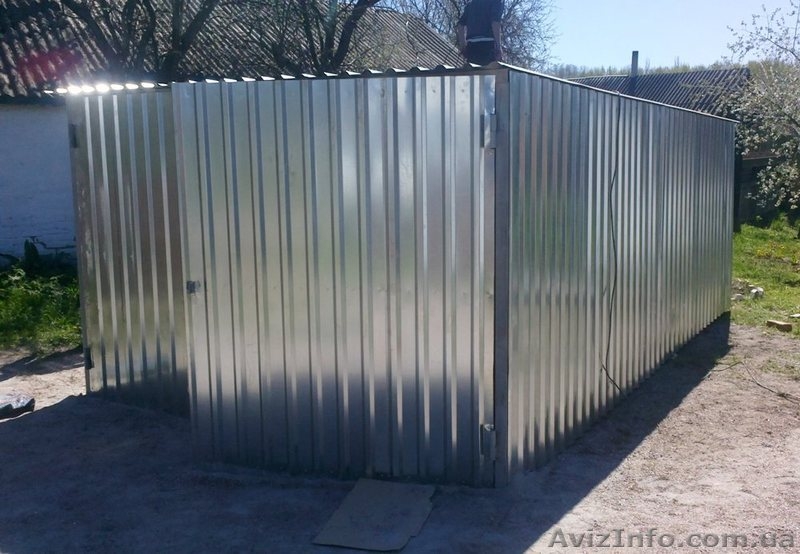металевий гараж з металу - <ro>Изображение</ro><ru>Изображение</ru> #4, <ru>Объявление</ru> #1034308