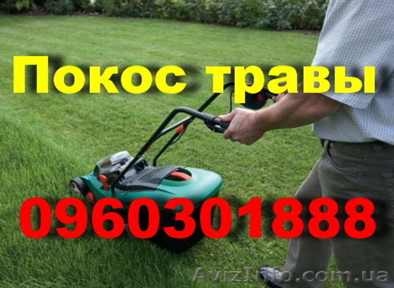 Стрижка газона, покос травы.  - <ro>Изображение</ro><ru>Изображение</ru> #2, <ru>Объявление</ru> #1082787