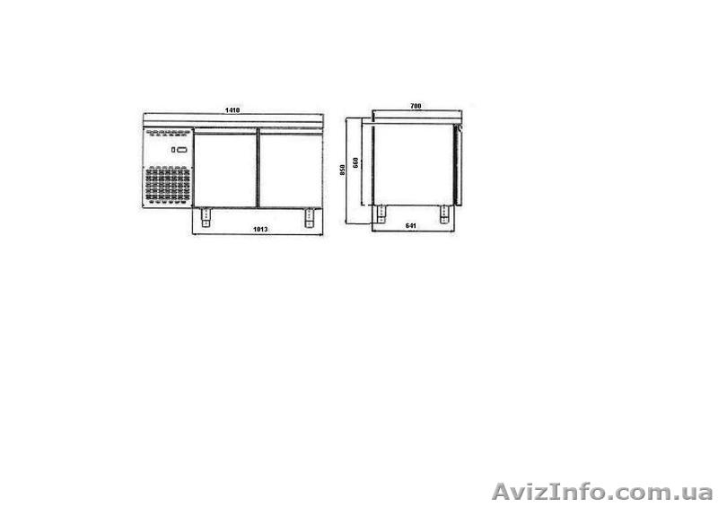 Холодильный стол Bolarus SCH-2 INOX    - <ro>Изображение</ro><ru>Изображение</ru> #2, <ru>Объявление</ru> #1190663