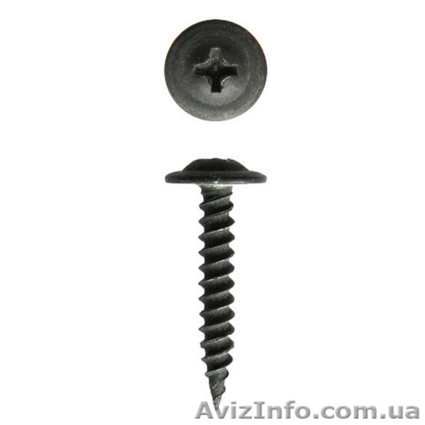 Саморез с прессшайбой острый цинк 4,2х14мм - <ro>Изображение</ro><ru>Изображение</ru> #2, <ru>Объявление</ru> #1269785