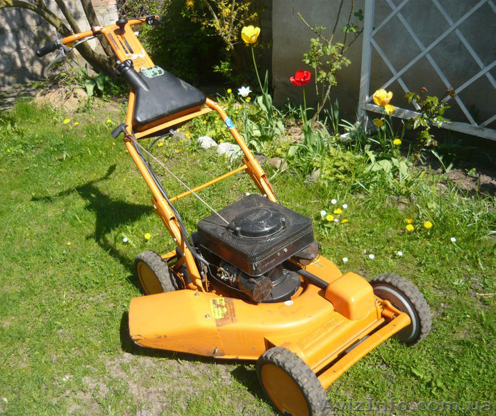 Мощная бензиновая газонокосилка 5,5 л.c - <ro>Изображение</ro><ru>Изображение</ru> #1, <ru>Объявление</ru> #1455398