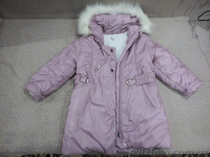 Пальто утеплене для дівчинки. - <ro>Изображение</ro><ru>Изображение</ru> #2, <ru>Объявление</ru> #1535776