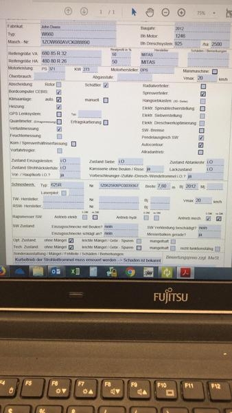 Комбайн John Deere W 660  - <ro>Изображение</ro><ru>Изображение</ru> #6, <ru>Объявление</ru> #1651904